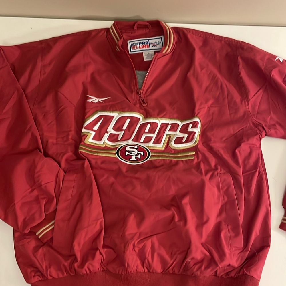 NFL San Francisco 49ers Pullover windbreaker jacket